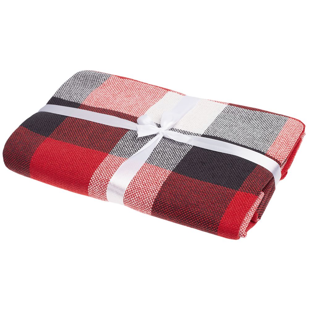 Плед London, красный — изображение 3