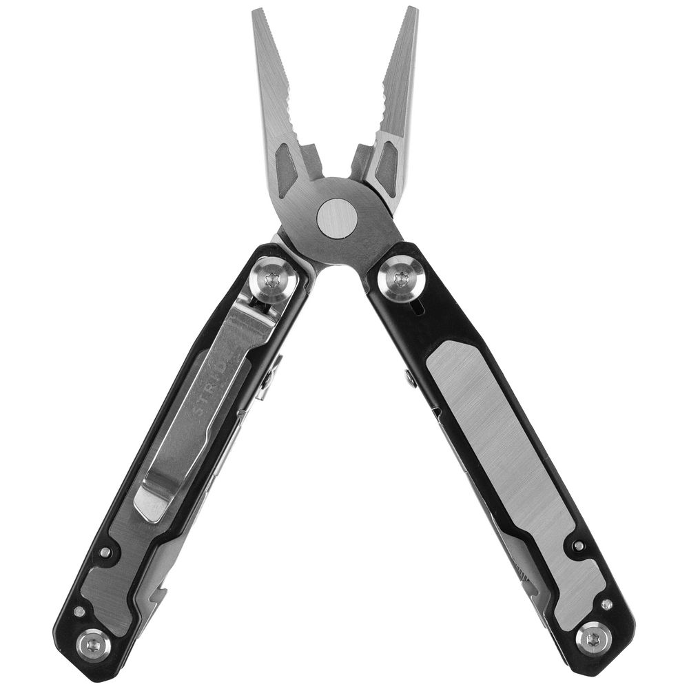 Набор Forster: мультиинструмент, фонарик, огниво, черный — изображение 4