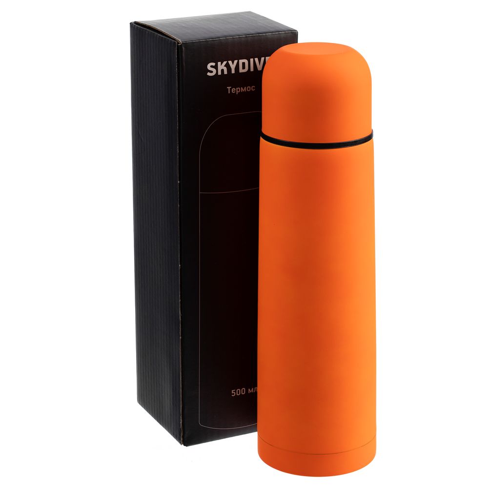Термос Skydive, оранжевый — изображение 5