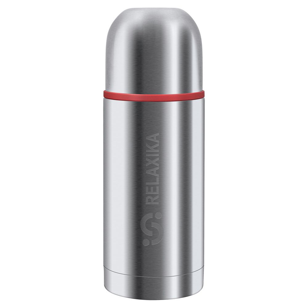 Термос Relaxika Duo 500 в чехле, стальной — изображение 2