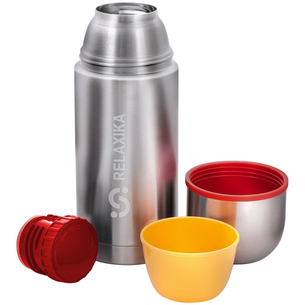 Термос Relaxika Duo 750, стальной — изображение 5