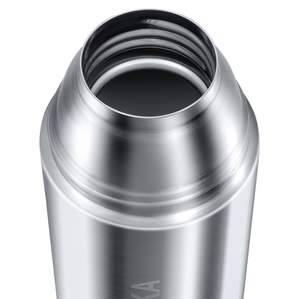 Термос Relaxika Duo 1200 в чехле, стальной — изображение 6