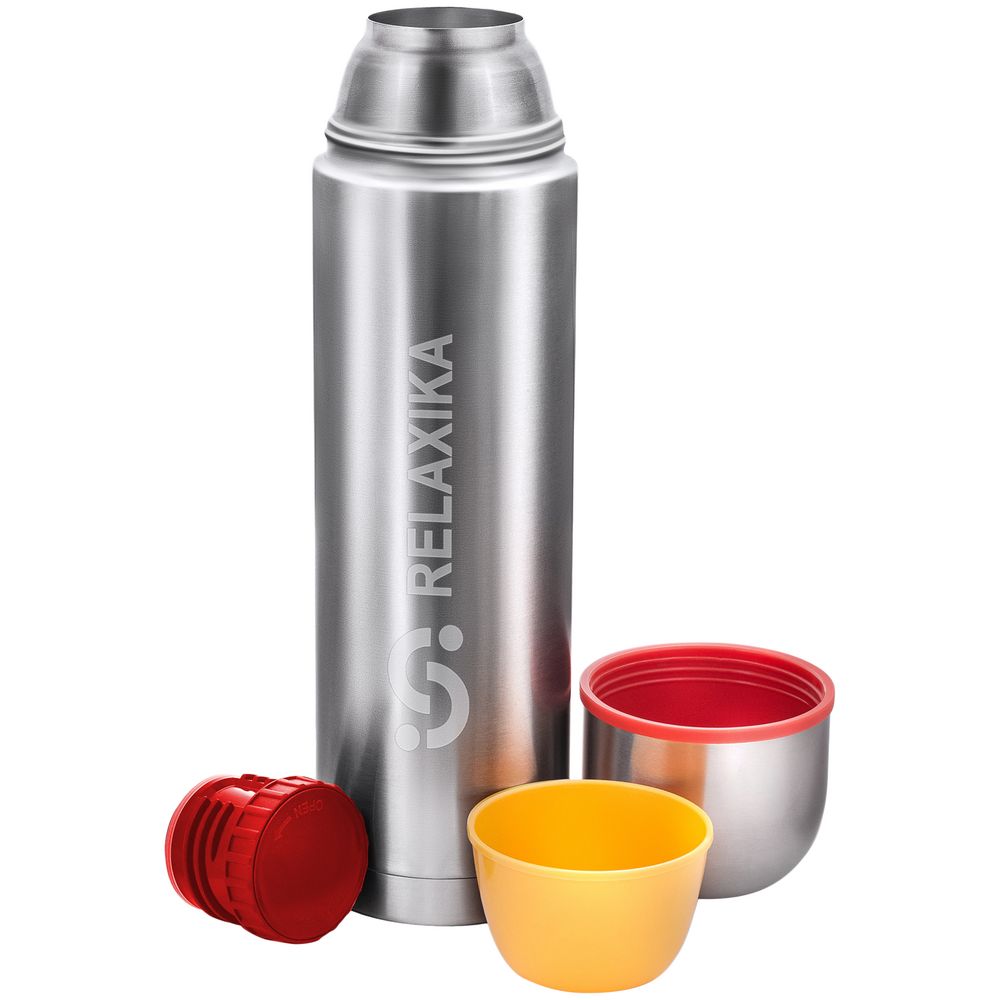 Термос Relaxika Duo 1200, стальной — изображение 5