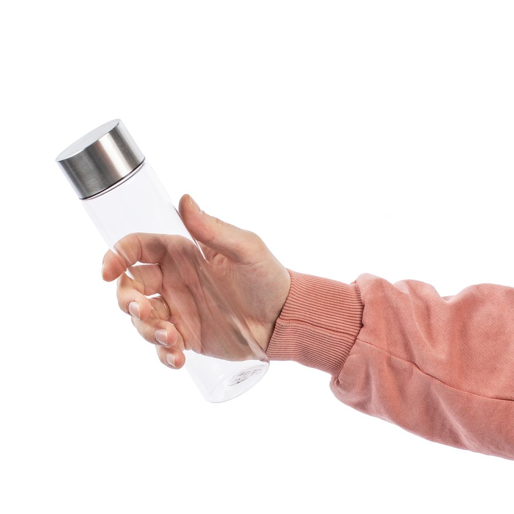 Бутылка для воды Misty, прозрачная — изображение 3