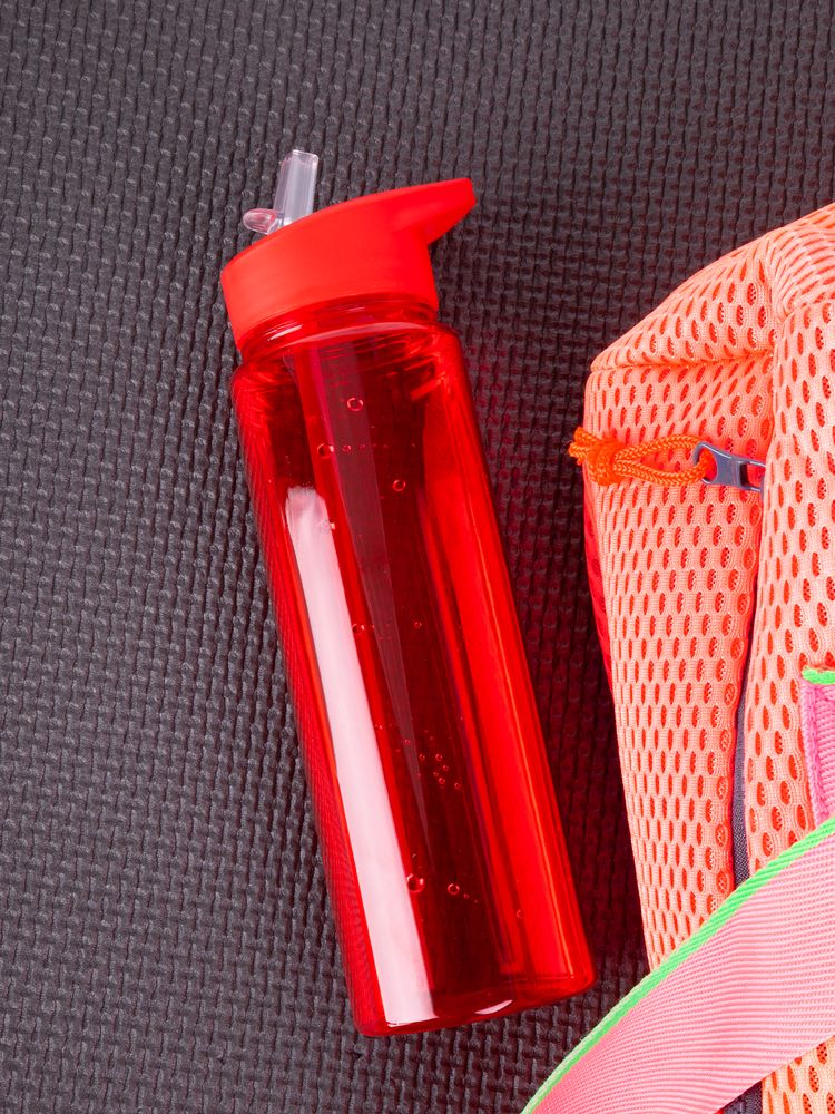 Бутылка для воды Holo, красная — изображение 4