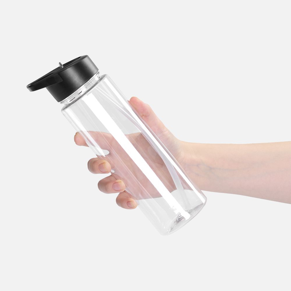 Бутылка для воды Holo, прозрачная — изображение 4