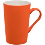 Кружка Best Noon с покрытием софт-тач, оранжевая