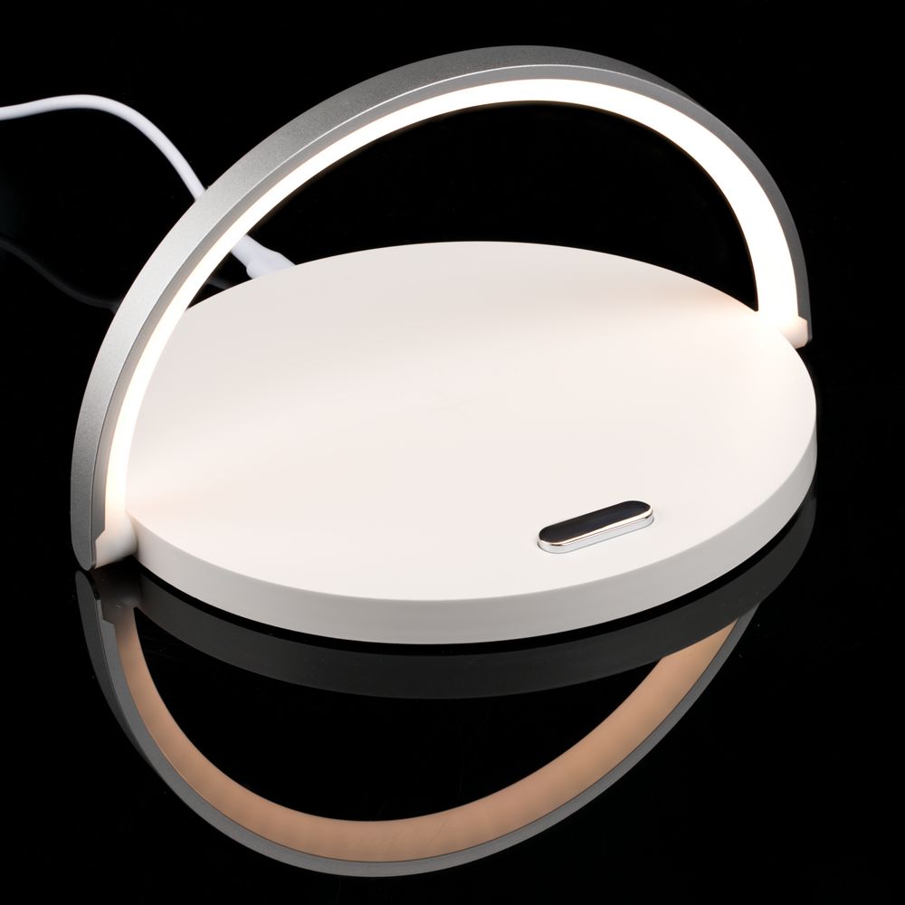 Cтанция для беспроводной зарядки с подсветкой arCharge, белая — изображение 6