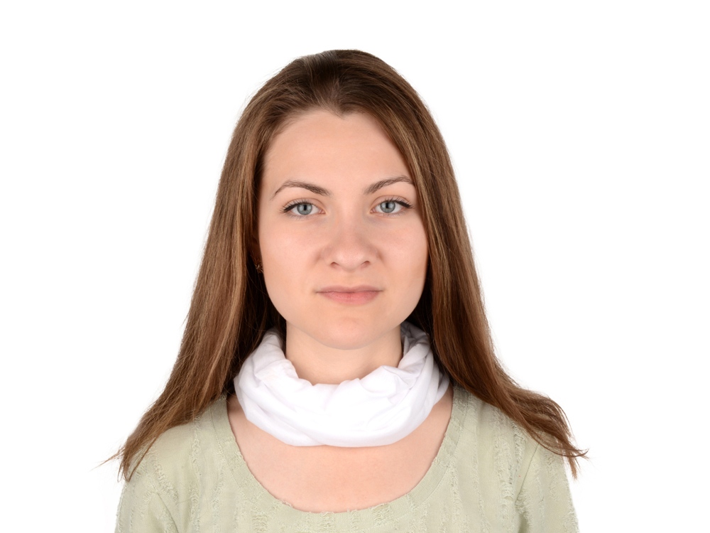 Мультифункциональная бандана Farbe, белый — изображение 3