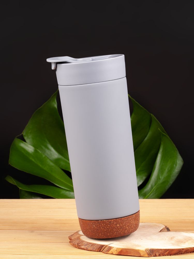 Термостакан Steady, серый — изображение 7