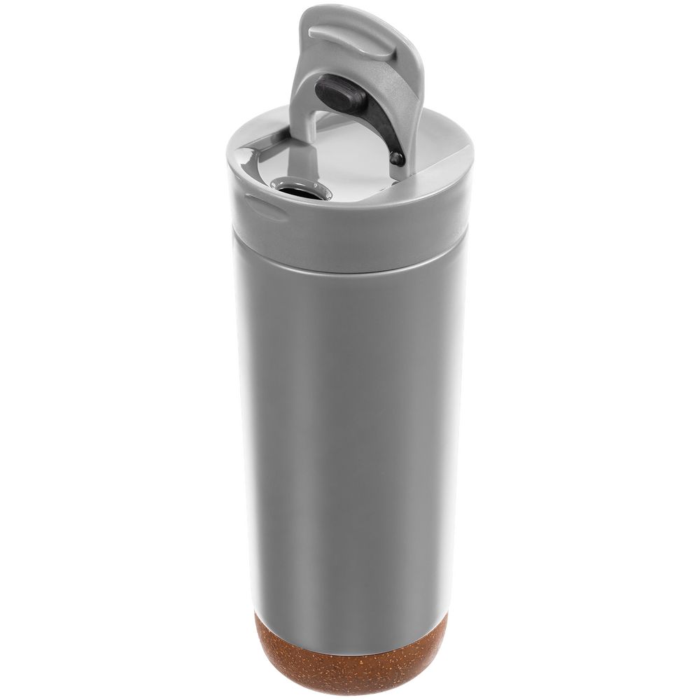 Термостакан Steady, серый — изображение 2