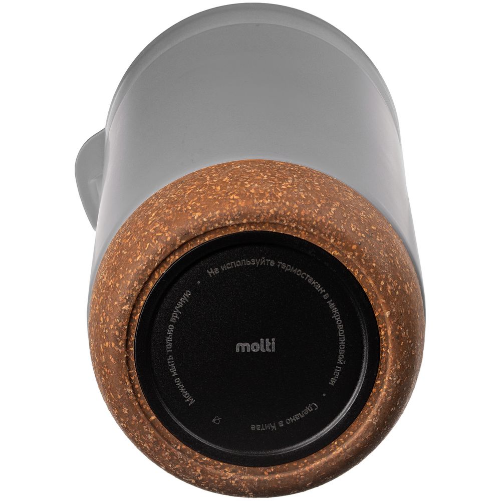 Термостакан Steady, серый — изображение 5