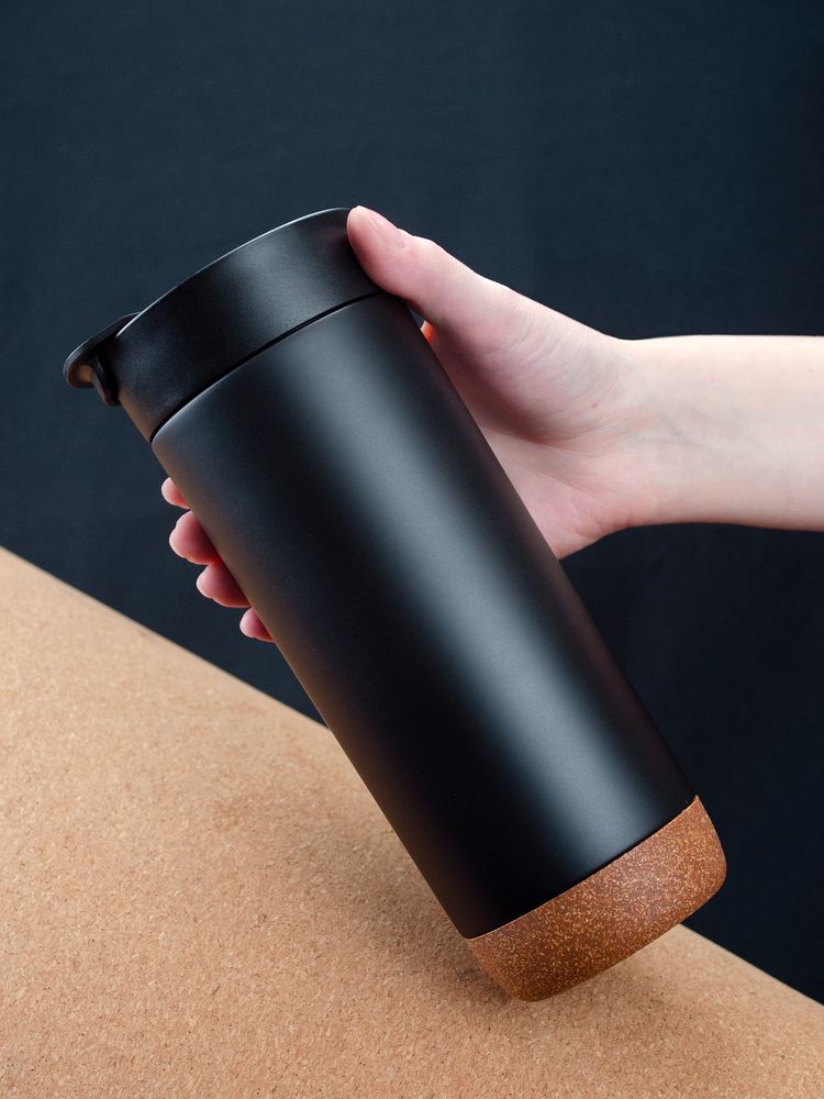 Термостакан Steady, черный — изображение 8