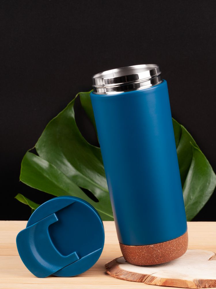 Термостакан Steady, синий — изображение 8