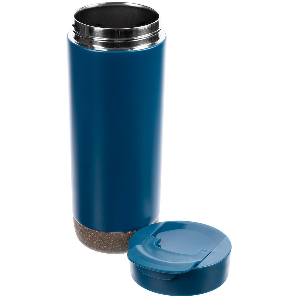 Термостакан Steady, синий — изображение 4