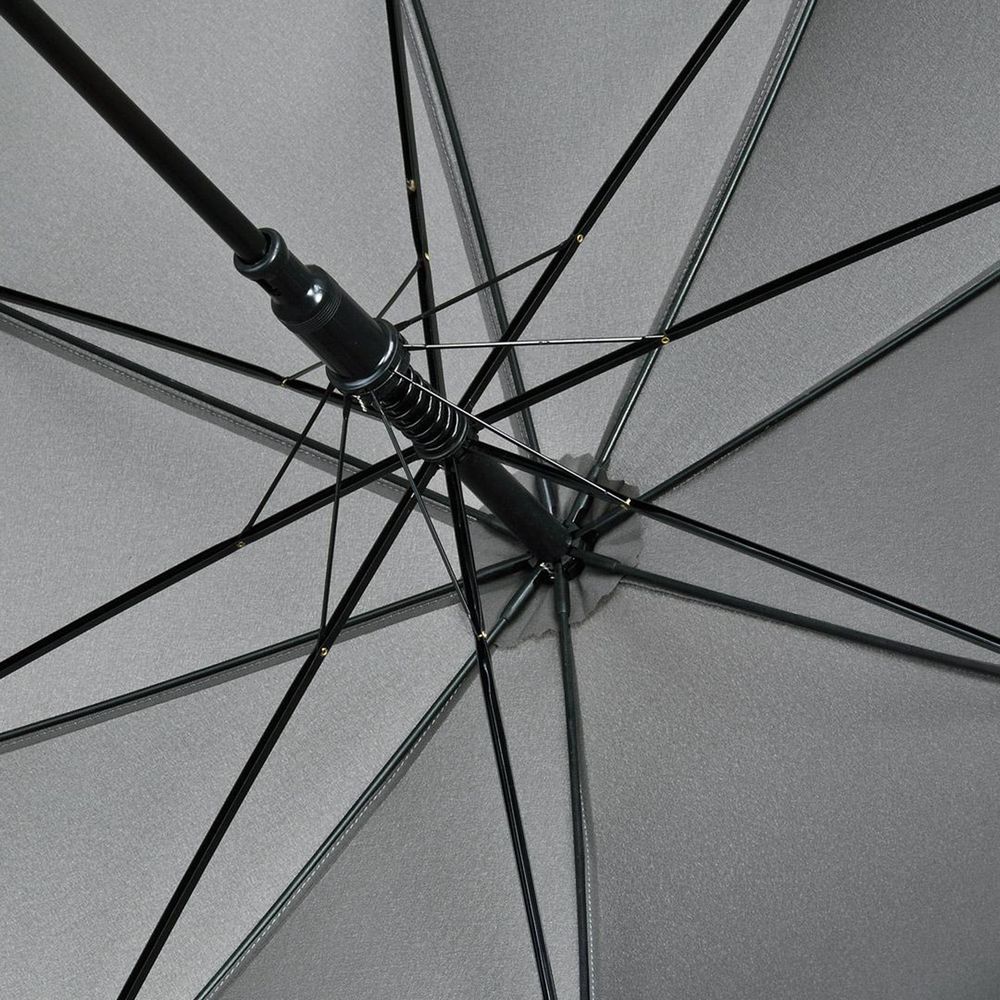 Зонт-трость LockWood, серый — изображение 5