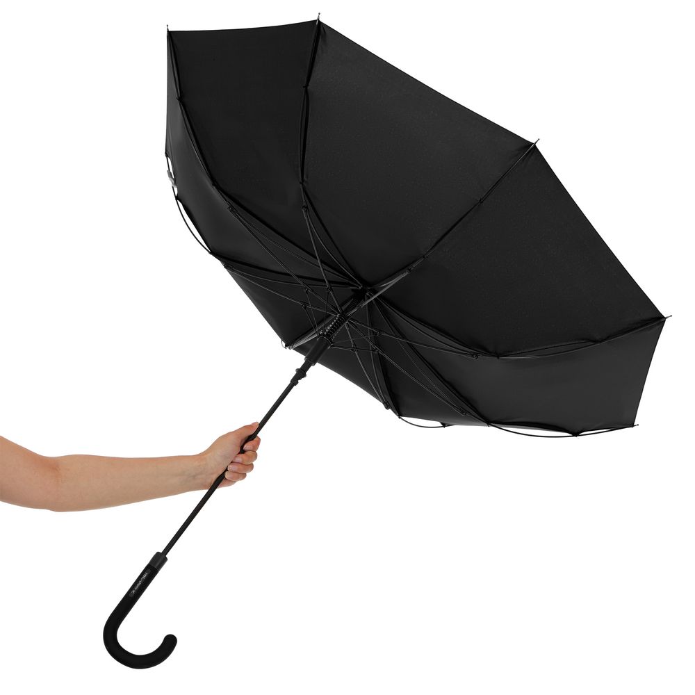 Зонт-трость Fashion, черный — изображение 7