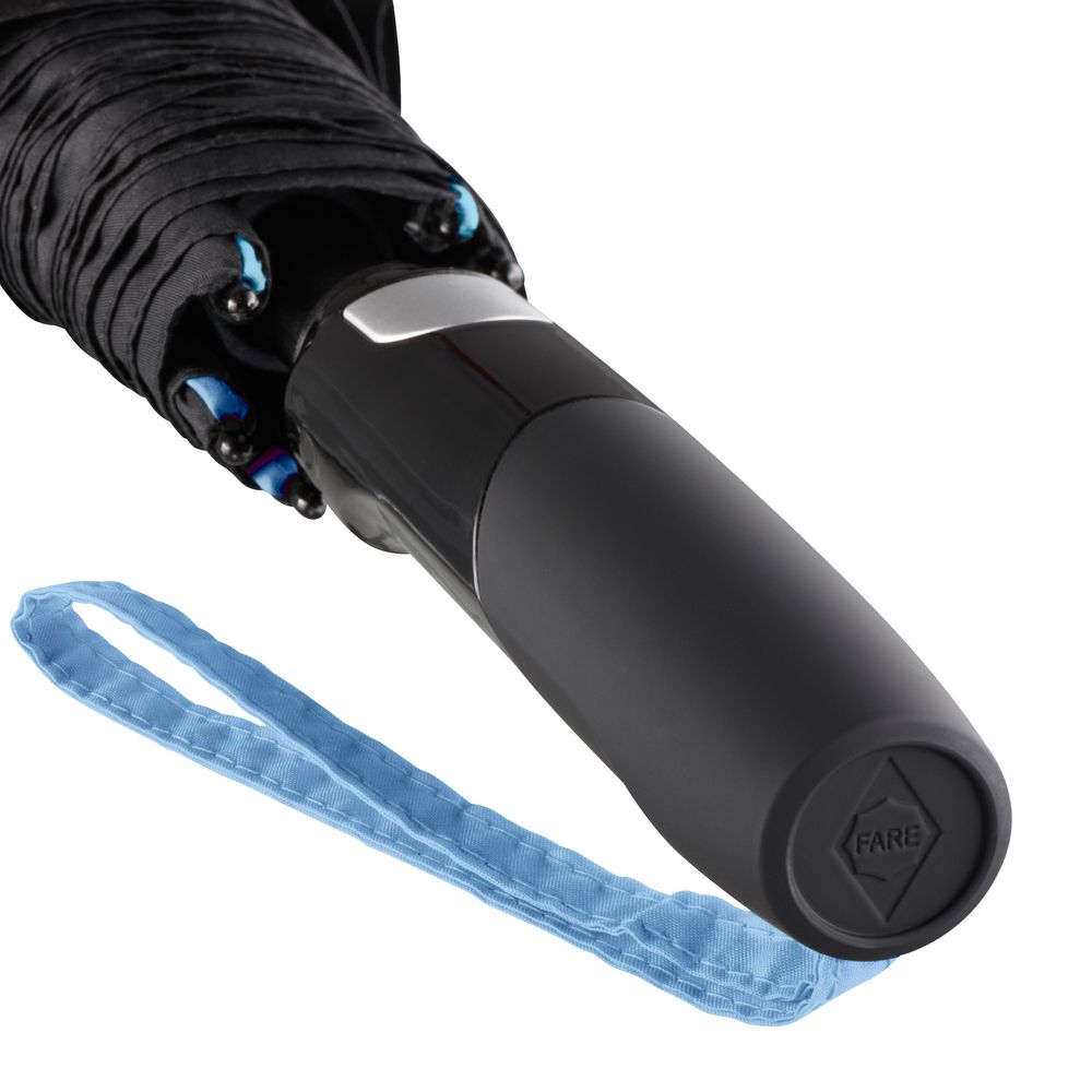 Зонт-трость Seam, голубой — изображение 5