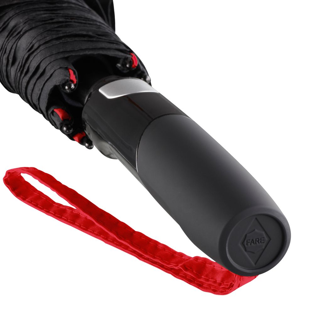 Зонт-трость Seam, красный — изображение 6