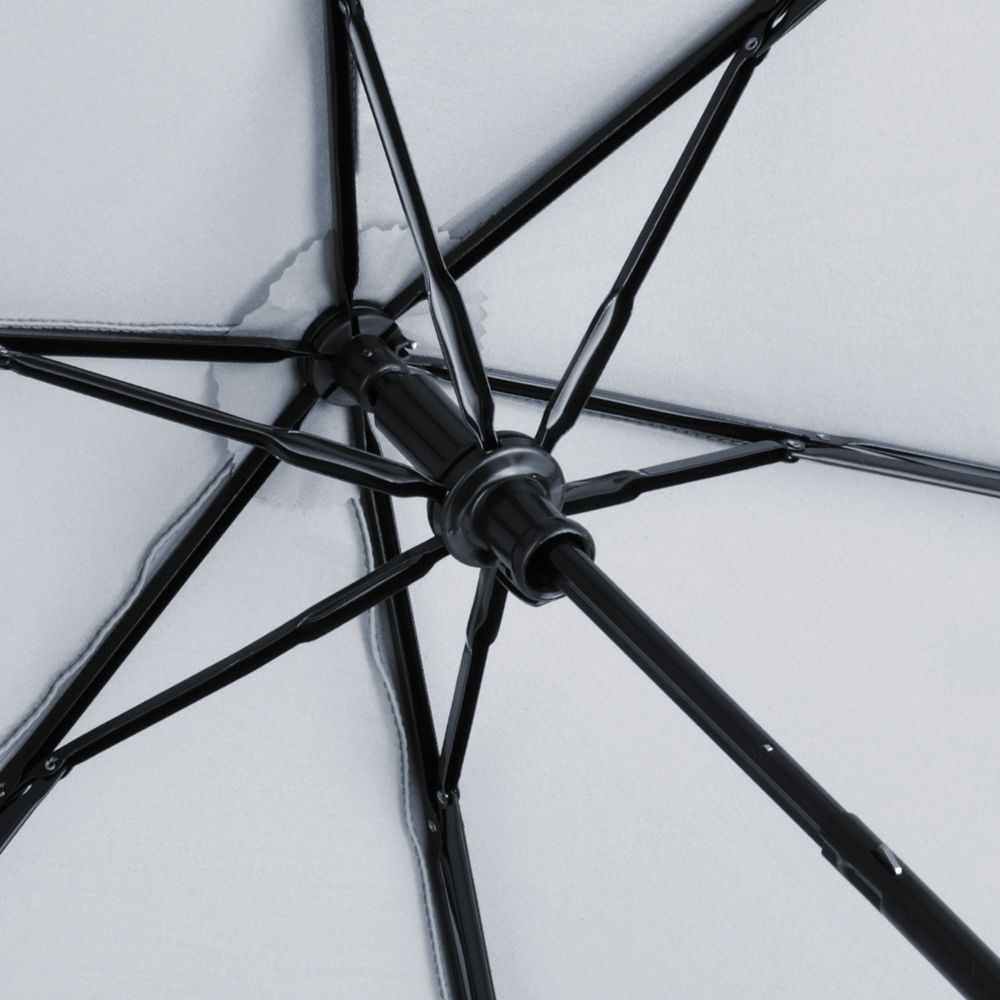 Зонт складной Safebrella, серый — изображение 3