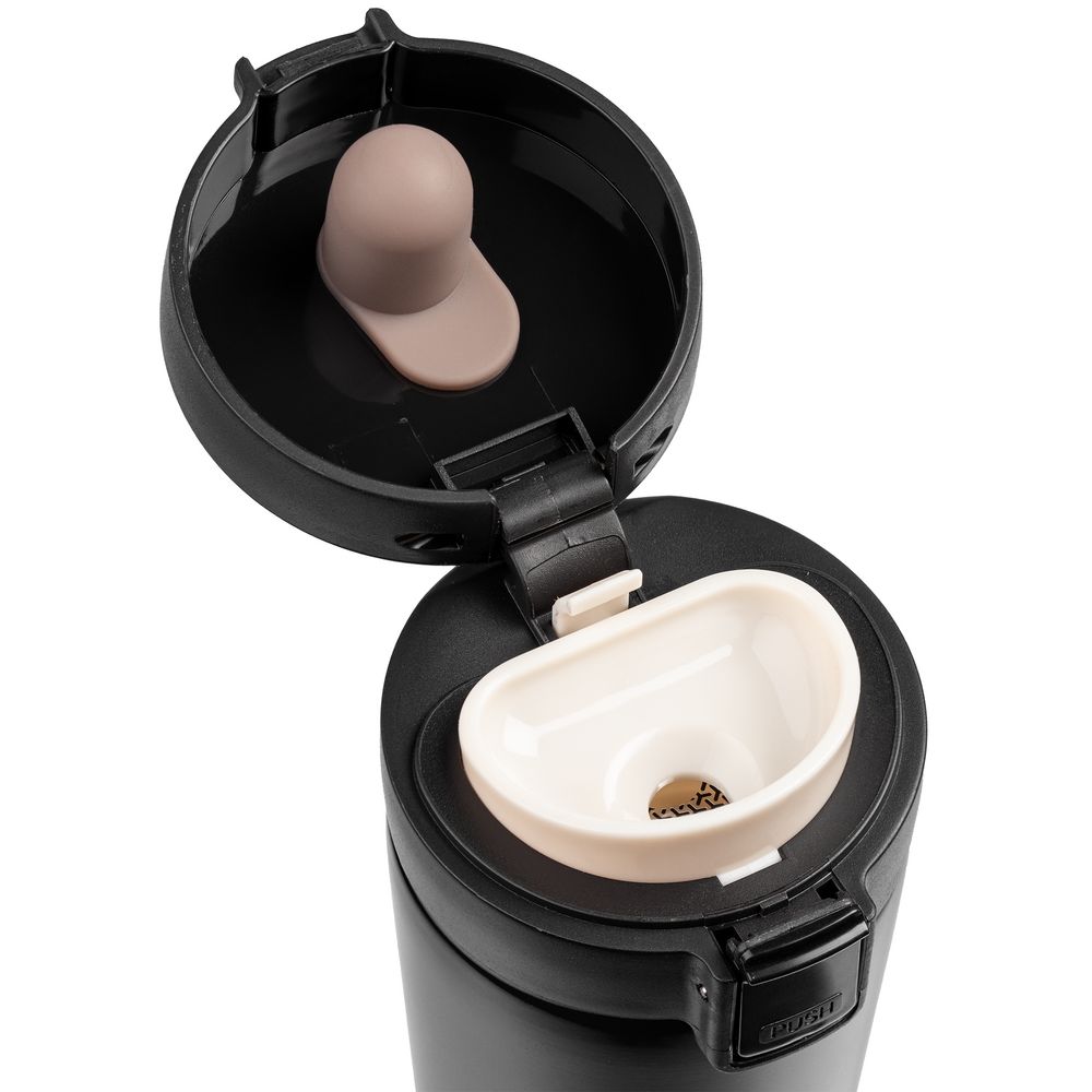 Термостакан с ситечком No Leak Infuser, черный — изображение 3