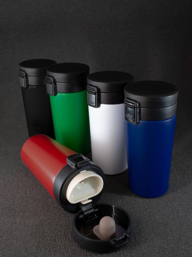 Термостакан с ситечком No Leak Infuser, красный — изображение 12