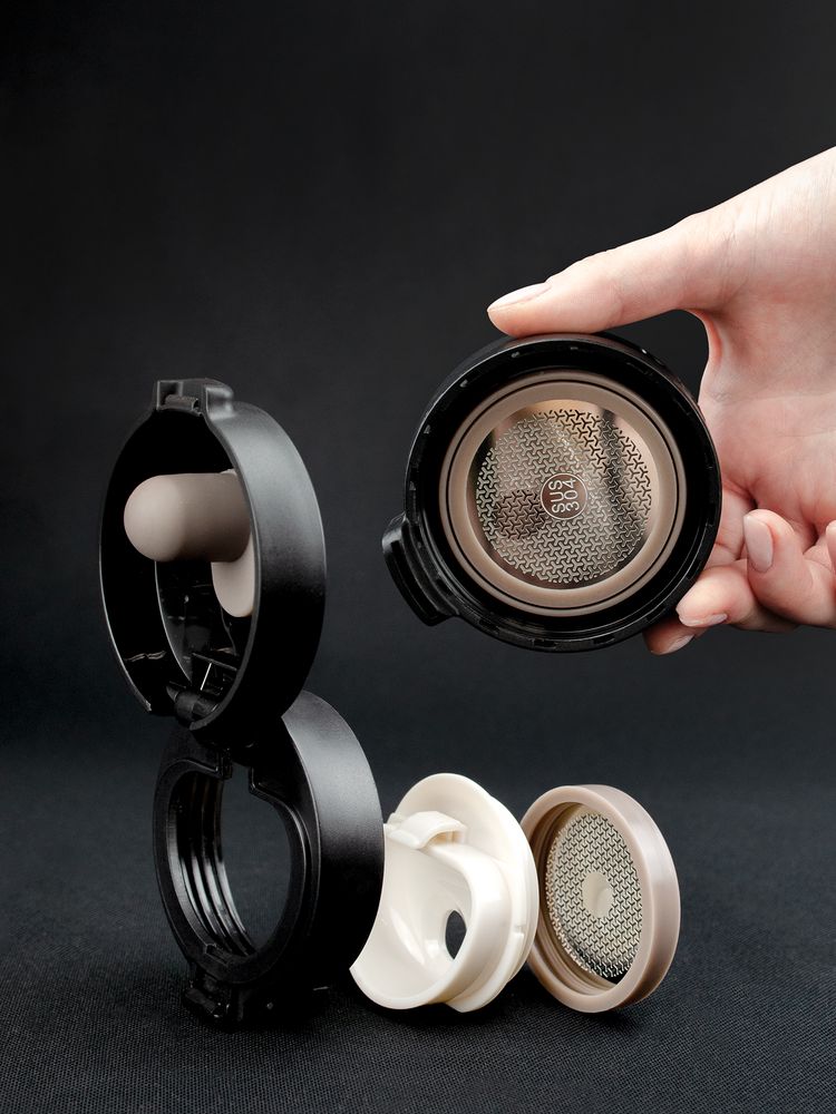 Термостакан с ситечком No Leak Infuser, белый — изображение 10