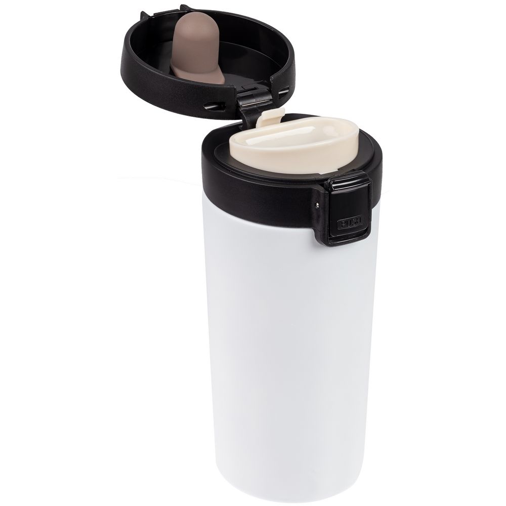 Термостакан с ситечком No Leak Infuser, белый — изображение 2