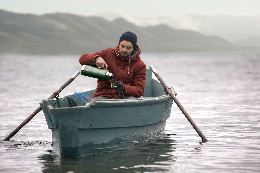 Термос с ручкой «Арктика 2200», зеленый — изображение 4