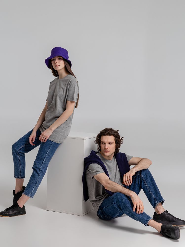 Футболка Imperial 190, серый меланж — изображение 11