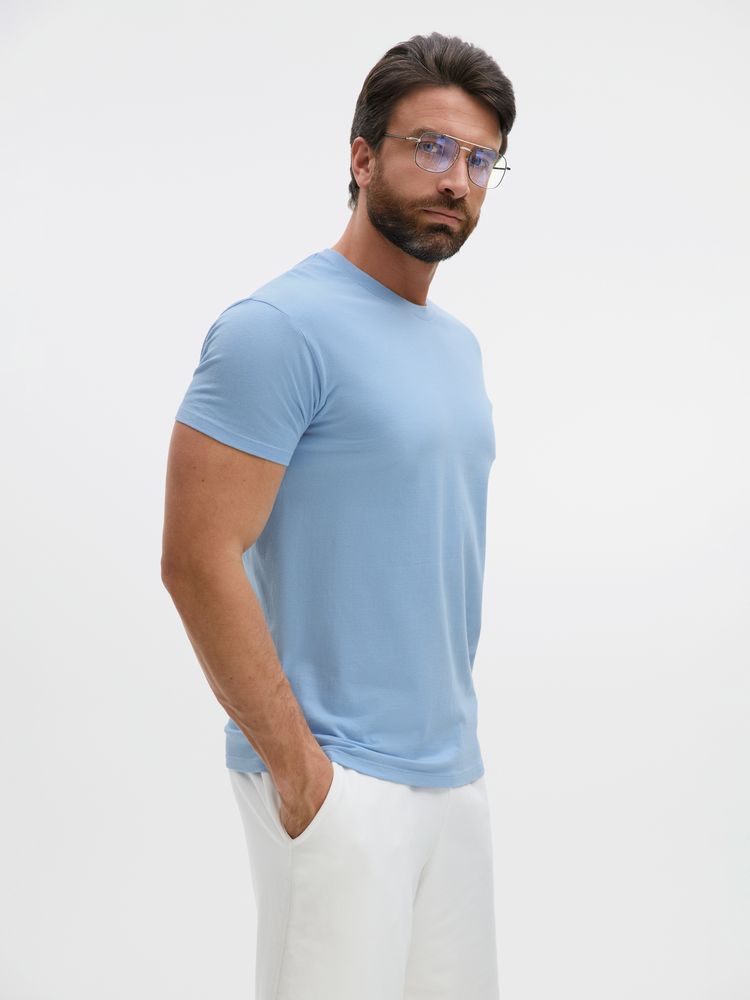 Футболка Imperial 190, голубая — изображение 3