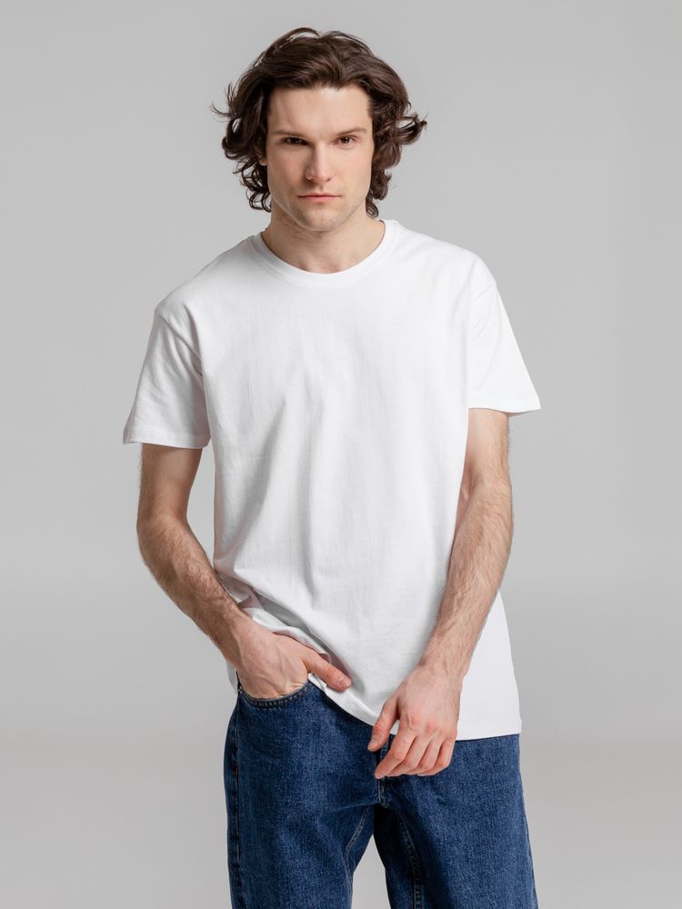 Футболка Imperial 190, синяя (petrol) — изображение 4