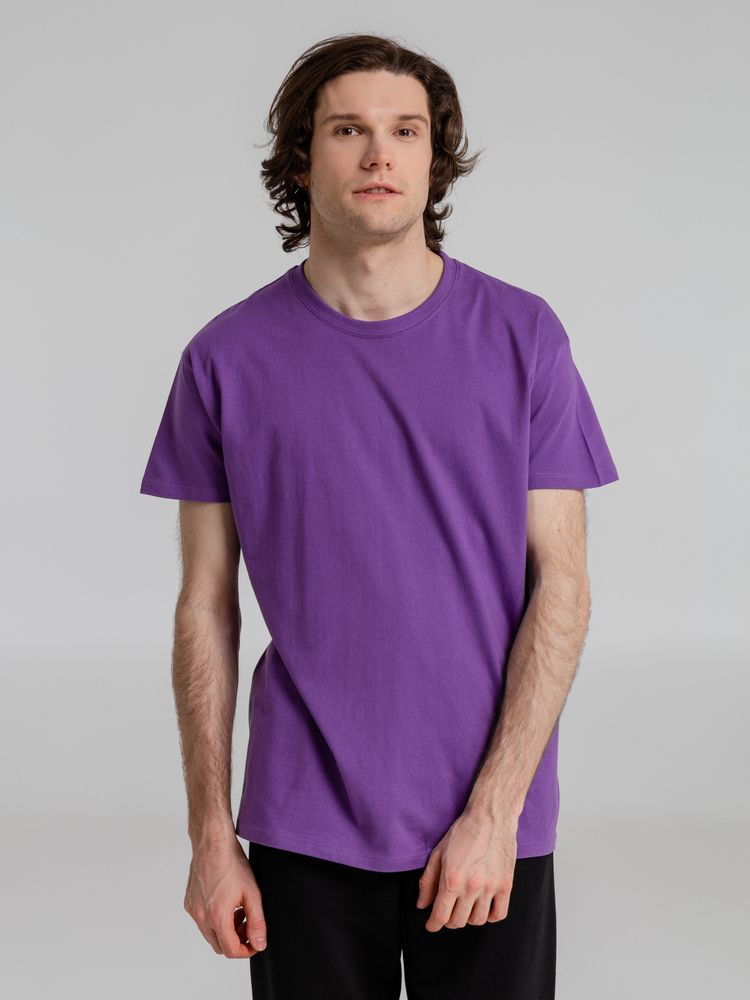 Футболка Imperial 190, фиолетовая — изображение 4