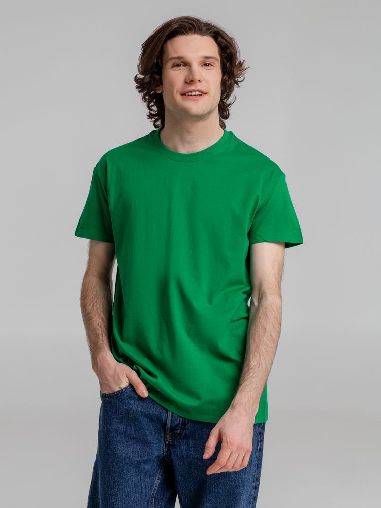 Футболка Imperial 190, ярко-зеленая — изображение 4