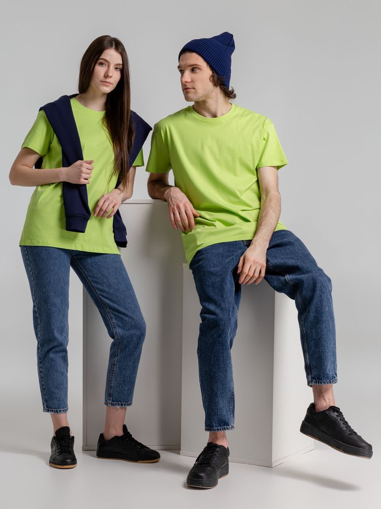 Футболка Imperial 190, зеленое яблоко — изображение 12