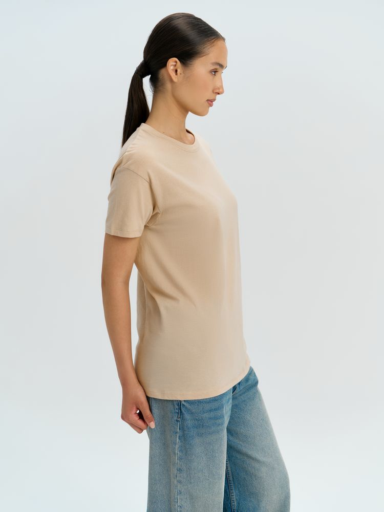 Футболка унисекс Regent 150, песочная — изображение 12