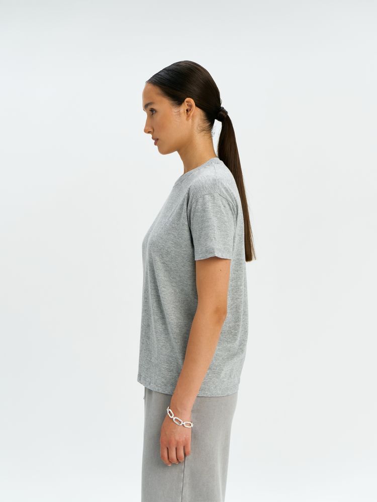 Футболка унисекс Regent 150, темно-серая — изображение 10