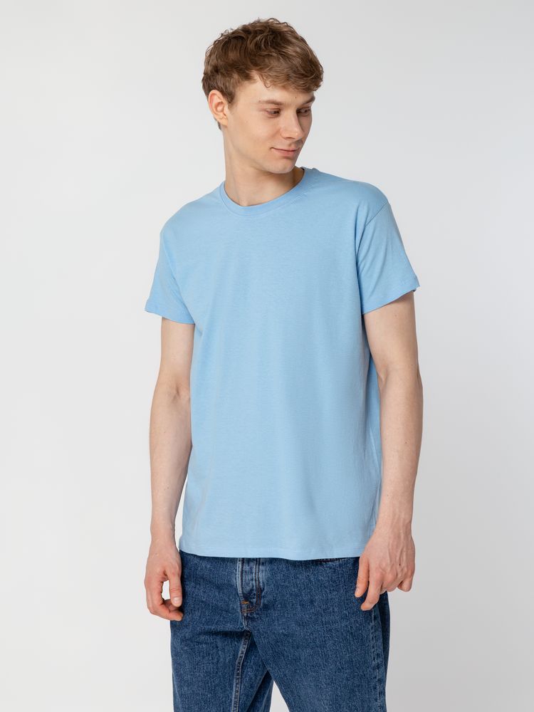 Футболка унисекс Regent 150, голубая — изображение 9