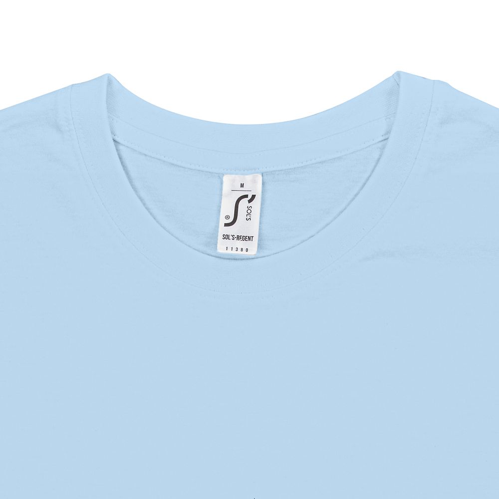 Футболка унисекс Regent 150, голубая — изображение 3