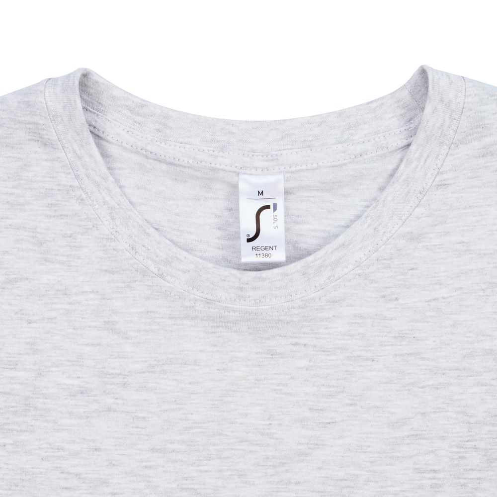 Футболка унисекс Regent 150, светло-серый меланж — изображение 3