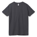 Футболка унисекс Regent 150, темно-серая (графит)