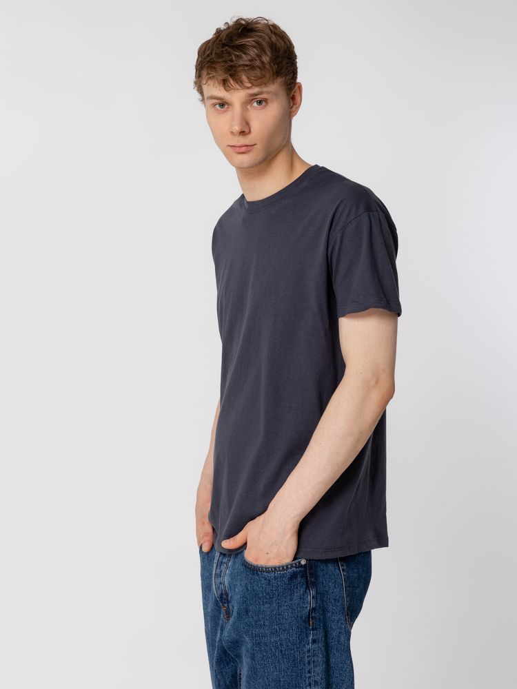 Футболка унисекс Regent 150, светло-серая — изображение 5