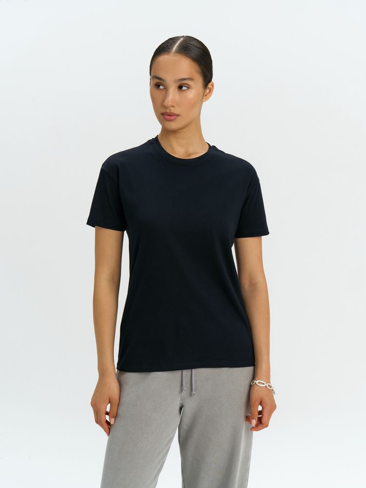 Футболка унисекс Regent 150, черная — изображение 9