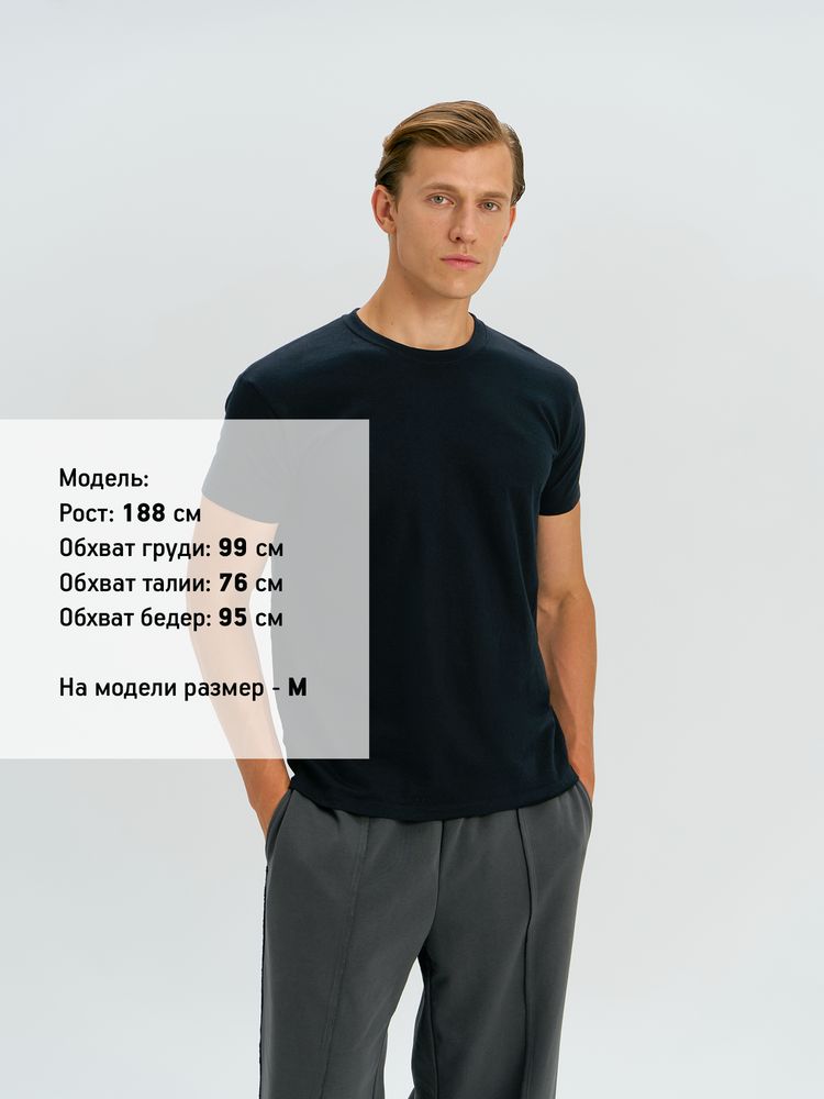 Футболка унисекс Regent 150, черная — изображение 4