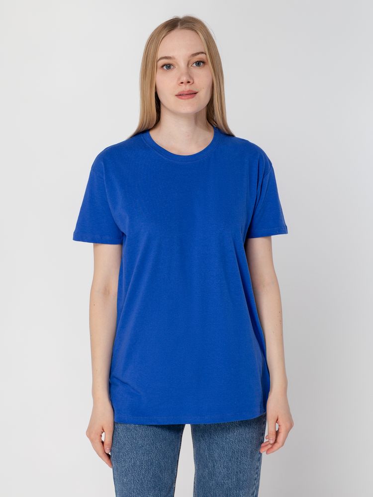 Футболка унисекс Regent 150, винтажный синий — изображение 9