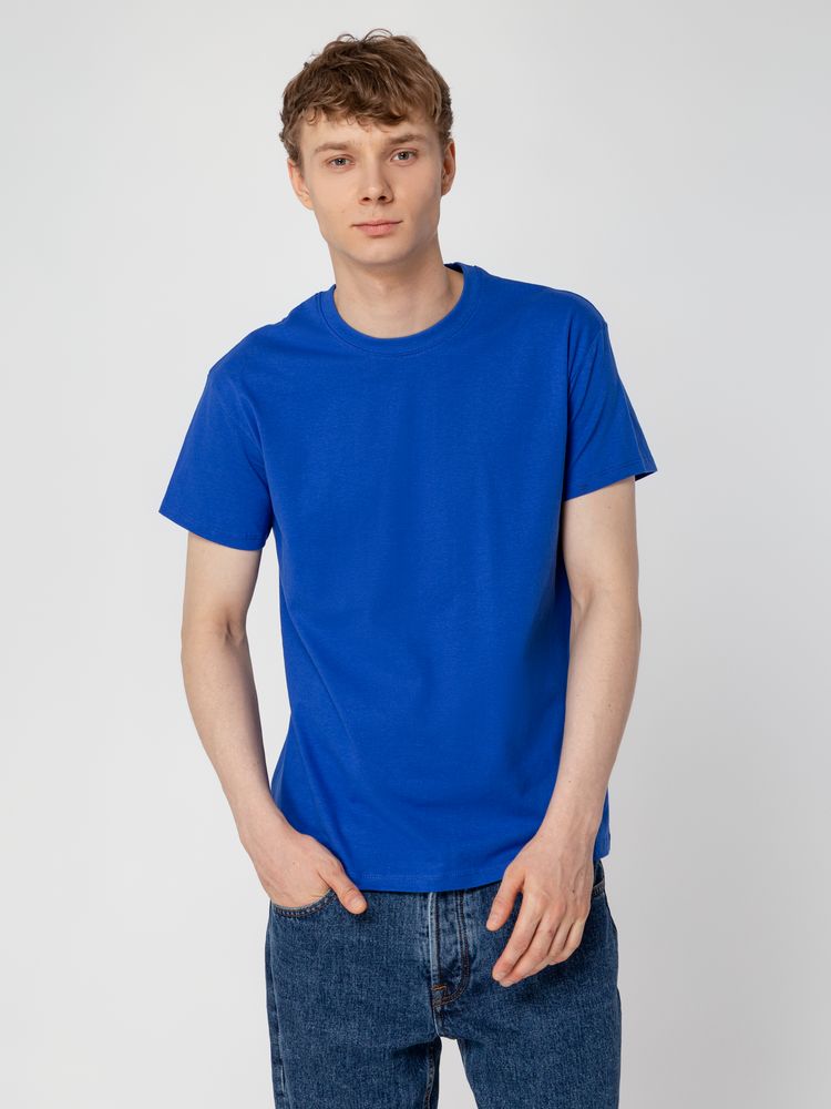 Футболка унисекс Regent 150, винтажный синий — изображение 5