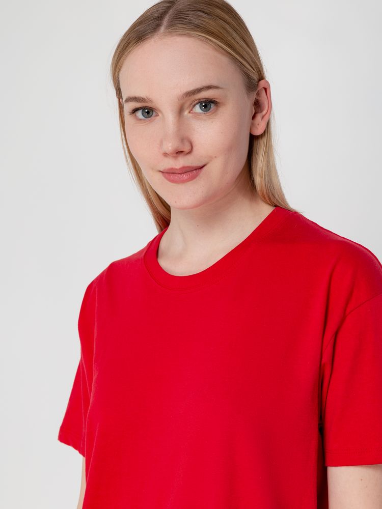 Футболка унисекс Regent 150, красная — изображение 7