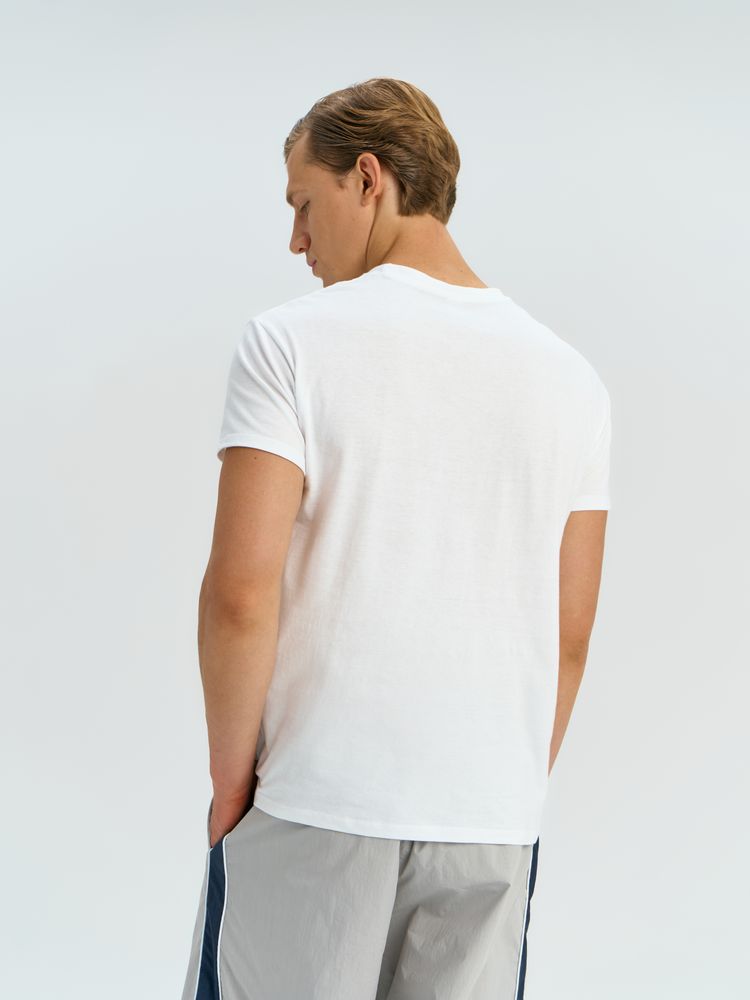 Футболка унисекс Regent 150, синяя (джинс) — изображение 7