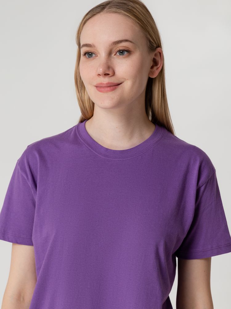 Футболка унисекс Regent 150, фиолетовая — изображение 7