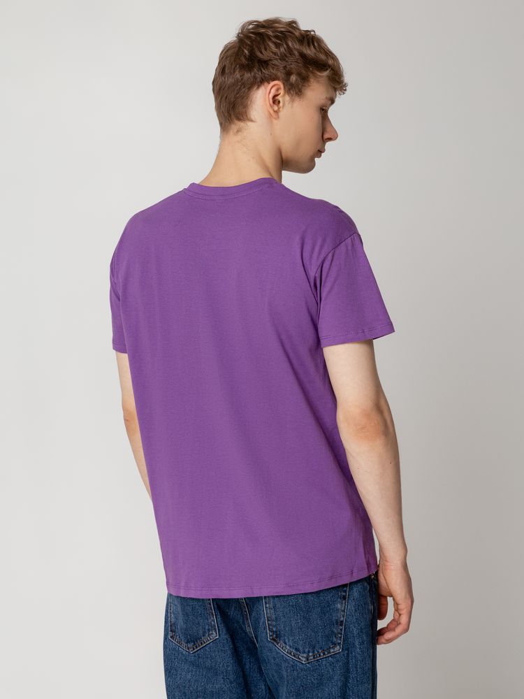 Футболка унисекс Regent 150, фиолетовая — изображение 10
